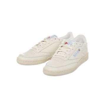 Pantofi sport  Club C 85 Vintage - Piele/Textil - Crem