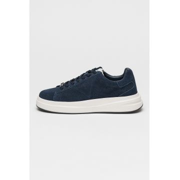 Pantofi sport de piele intoarsa Elba - Bleumarin