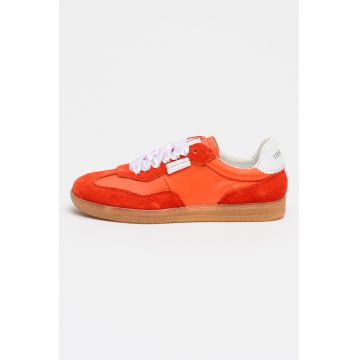 Pantofi sport Emporia low-cut - Caramiziu/Rosu vermillion