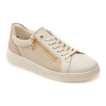 Pantofi sport REMONTE aurii, D2E00, din piele ecologica