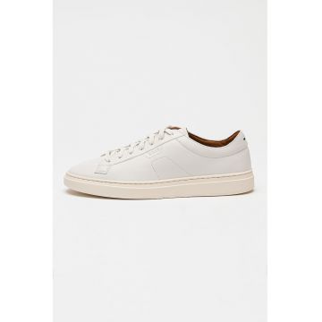 Tenisi low-cut din piele Kieran - Alb