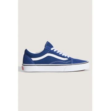 Tenisi unisex Old Skool - Alb/Albastru inchis