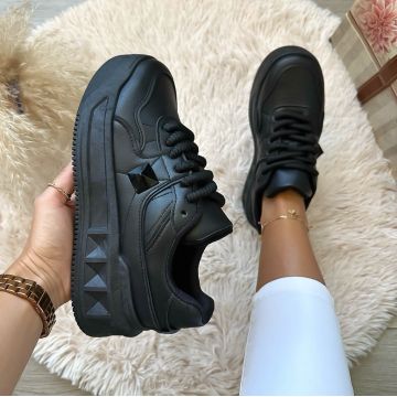 Adidasi dama casual negri T01 N10-4