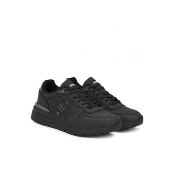 barbati  piele ecologica - negru - Negru