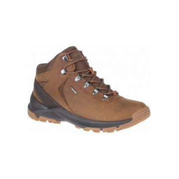 Ghete trekking impermeabile barbati Erie Mid LTR J500121 -  Piele naturala - Maro - Maro