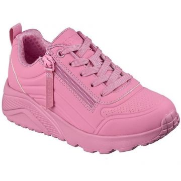 Pantofi sport copii Skechers Uno Lite - Easy Zip 310387L-ROS