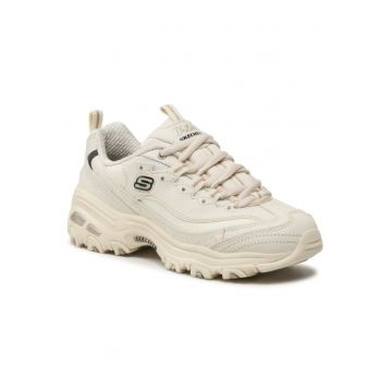 Pantofi sport din piele cu logo D'Lites Fresh Start - Alb - Alb