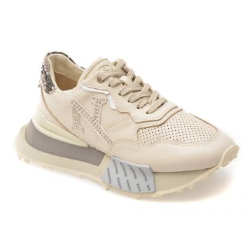 Pantofi sport ERISMA bej, 1356796, din piele naturala