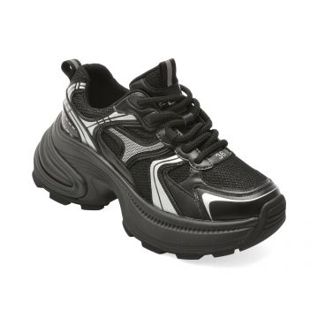 Pantofi sport FLAVIA PASSINI negri, 910, din piele naturala