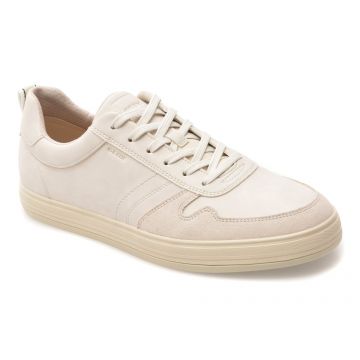 Pantofi sport GEOX bej, U65LSE, din piele ecologica