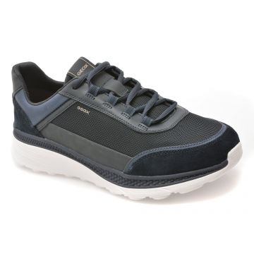 Pantofi sport GEOX bleumarin, U65HUC, din material textil