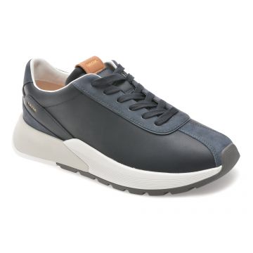 Pantofi sport GEOX bleumarin, U65N0A, din piele naturala
