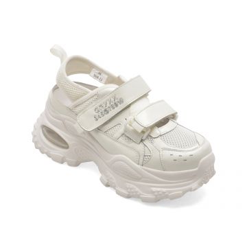 Pantofi sport GRYXX albi, 968, din piele naturala