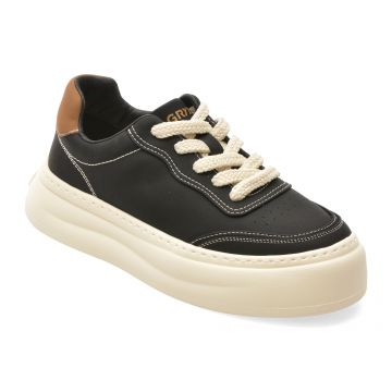 Pantofi sport GRYXX negri, 2028, din piele naturala