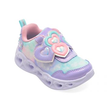 Pantofi sport SKECHERS mov, 302693N, din material textil