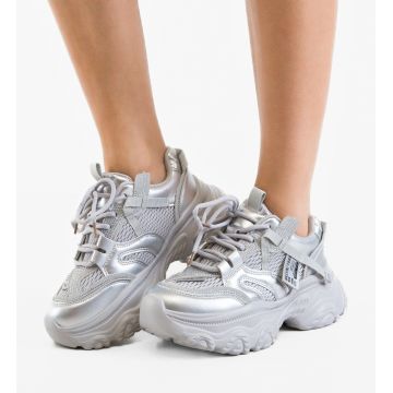 Sneakers dama Careof Argintii