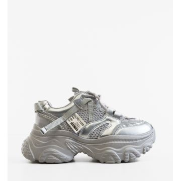 Sneakers dama Careof Argintii