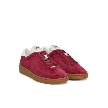 Tenisi barbati  Mulberry 691 - piele naturala - rosu