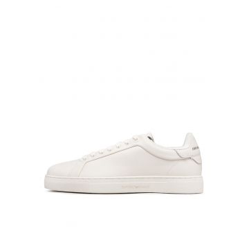 Tenisi barbati -  Off White - piele naturala - alb