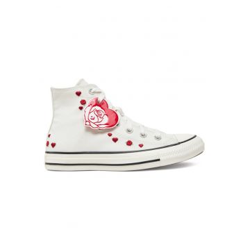 Pantofi dama  304830587 - Textil - Alb - Alb