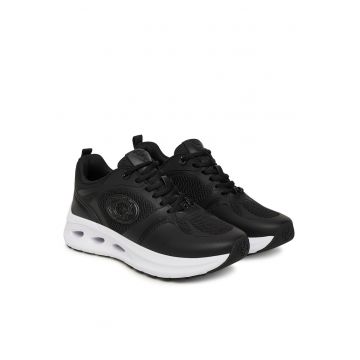 Pantofi sport dama -  piele ecologica - negri -
