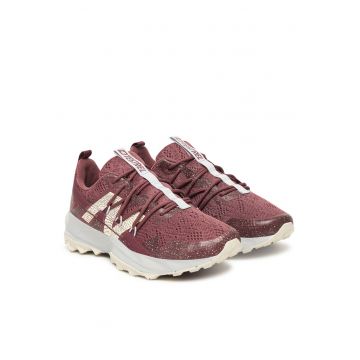 Pantofi sport dama  tesatura - visiniu