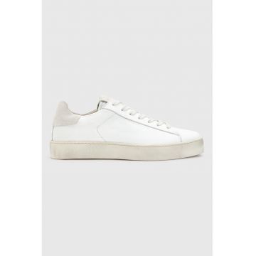 Pantofi sport de piele Shana - Alb murdar