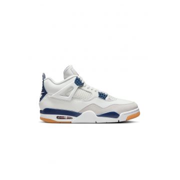Pantofi Sport Jordan 4 Retro SB Navy - Alb crem