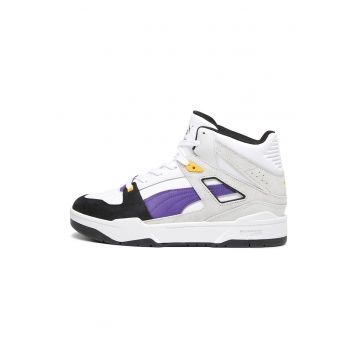 Pantofi sport mid-high Slipstream Heritage - Alb/Negru/Violet