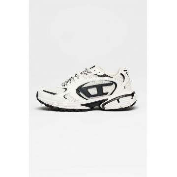 Pantofi sport S Pro V Dense cu garnituri din piele - Negru stins/Alb murdar