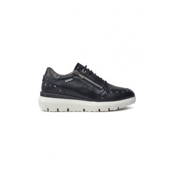 Sneakers Rueda W2A-6596C1 Negru -  Piele lacuita