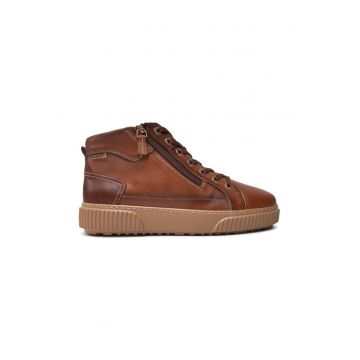 Sneakers W4Z-8584C3 Maro -  Piele lacuita