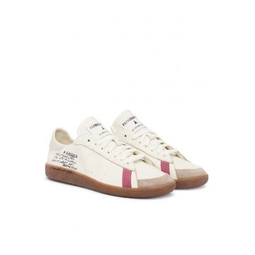 Tenisi dama  2Z0064/L150-FG44 - piele naturala - crem/maro