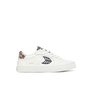 Tenisi dama  411301W42W080 - piele naturala - alb