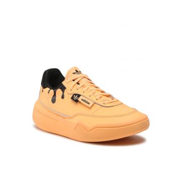 Tenisi dama Her Court -  piele naturala - portocaliu/nengru -