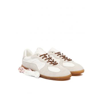 Tenisi dama  piele naturala - alb/bej