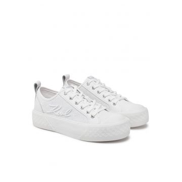 Tenisi dama -  textil - alb -