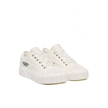 Tenisi dama -  textil - alb