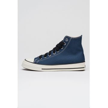 Tenisi mid-cut cu logo Chuck Taylor Throwback - Rosu/Alb/Bleumarin