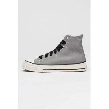 Tenisi mid-cut unisex Chuck Taylor Throwback - Alb/Negru/Gri