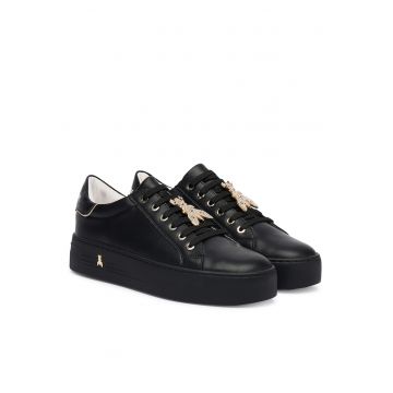 Tenisi unisex  PPJ907.41 - piele naturala - negru