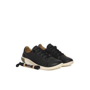 barbati -  piele naturala - negru - Negru