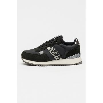 Pantofi sport Astra cu logo - Negru/Gri