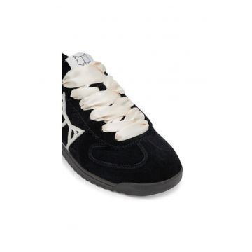 Pantofi sport dama - EXPOSUREE -  Piele naturala - 37 EU - Negru