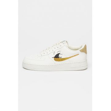 Pantofi sport din piele ecologica Air Force 1 '07 - Alb optic