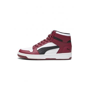Pantofi sport high-top de piele ecologica Rebound LayUp - Rosu/Alb/Negru