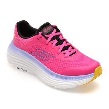 Pantofi sport SKECHERS roz, MAX CUSHIONING ENDEAVOUR, din material textil