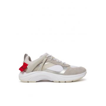 Tenisi barbati  Open White - gri - textil -