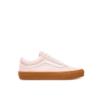 Tenisi unisex  Old Skool - roz - piele naturala