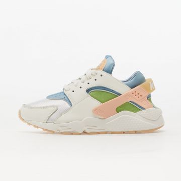 Nike W Air Huarache SE Sail/ Arctic Orange-Worn Blue-Vivid Green